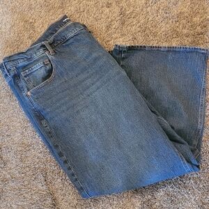 Old Navy Slouchy Wide Leg Jeans Plus Size